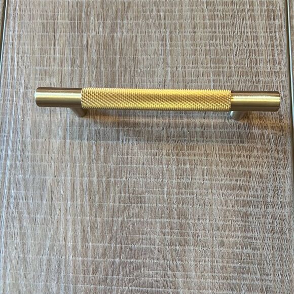 Modern Solid Brass Cabinet Pull - Picture 2 of 4
